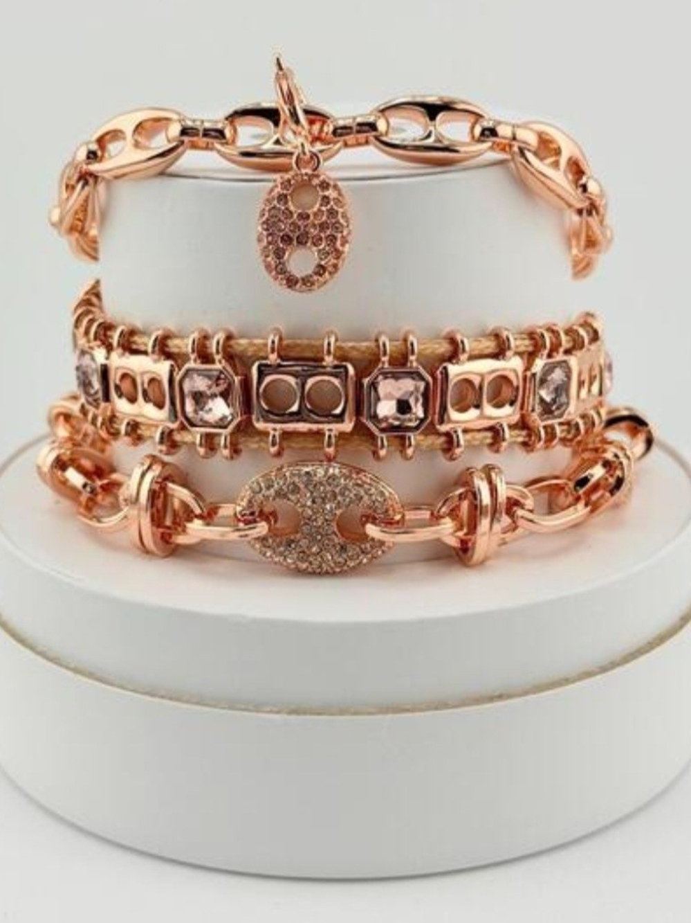 Bomb Party 2026 Spring Stacks "A Modern Muse" ST78951 on Rose Gold